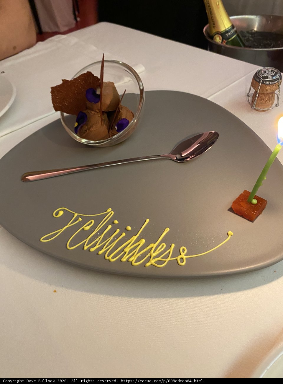 Indulging in a Sweet Treat