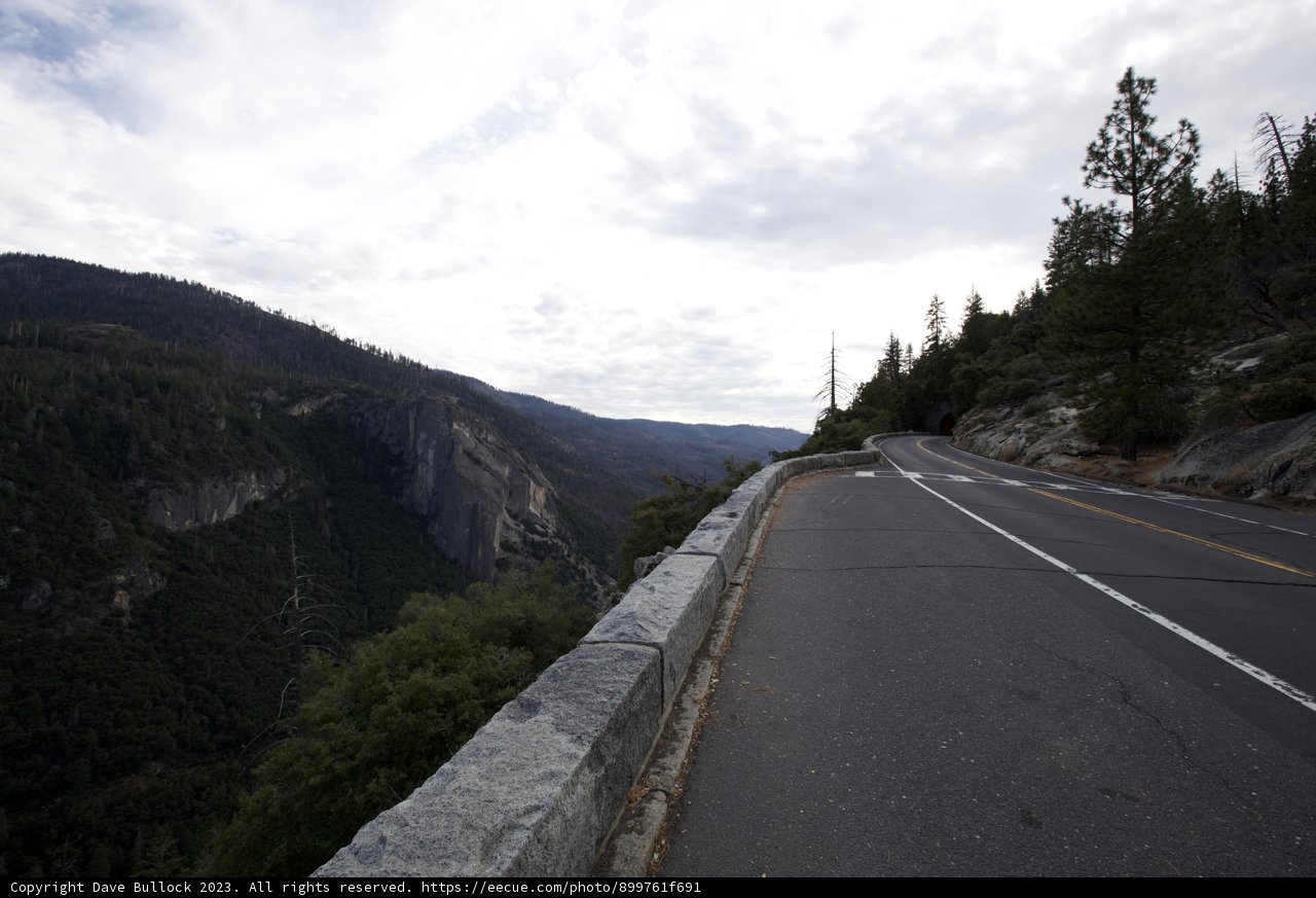 Serene Drive Through Yosemite - Winter 2023