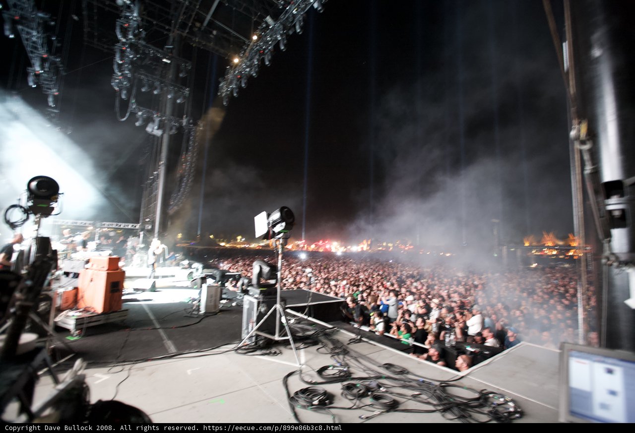 Smoke and Spotlights at Coachella