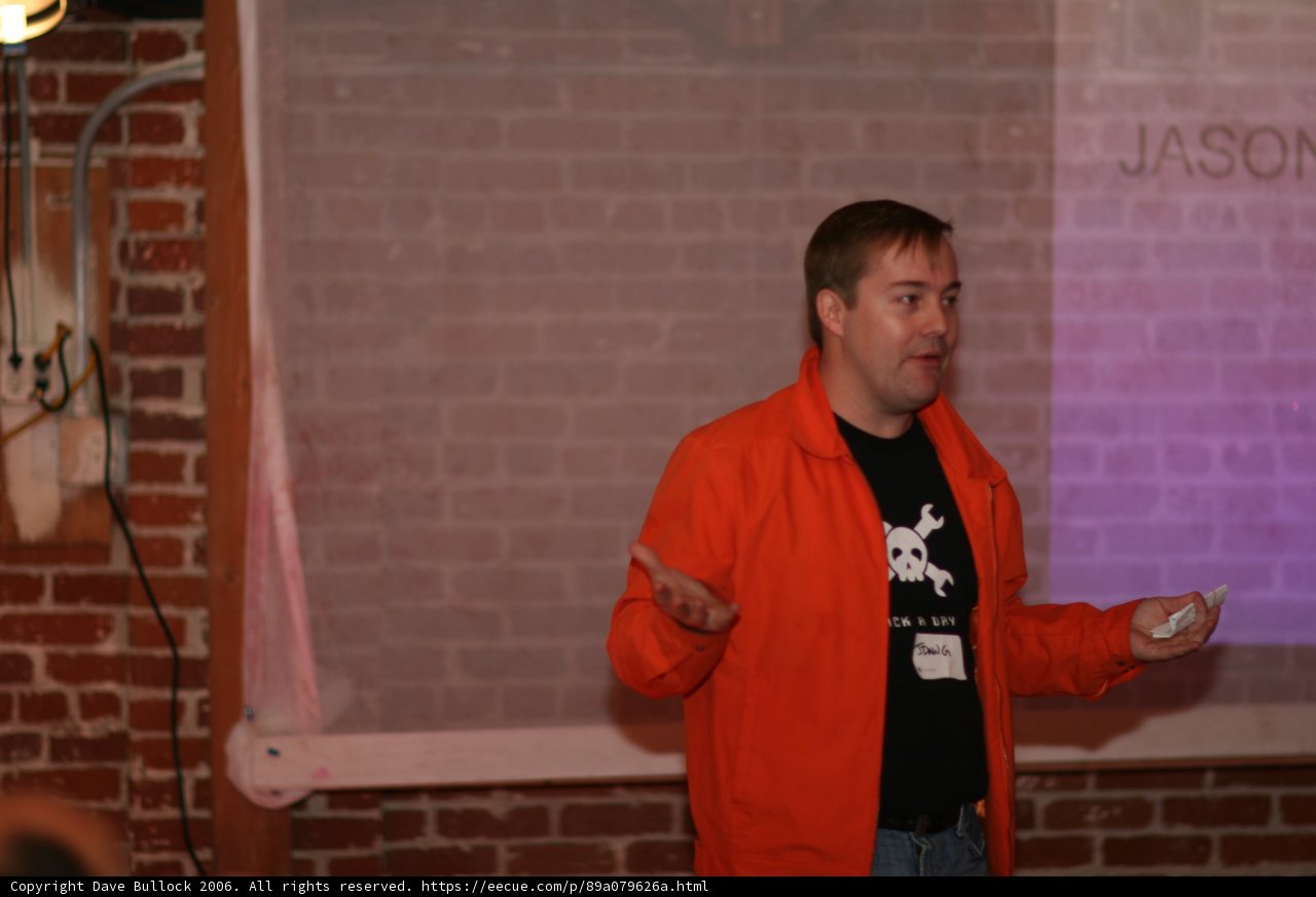 Jason Calacanis Delivers Speech at Barcamp 3