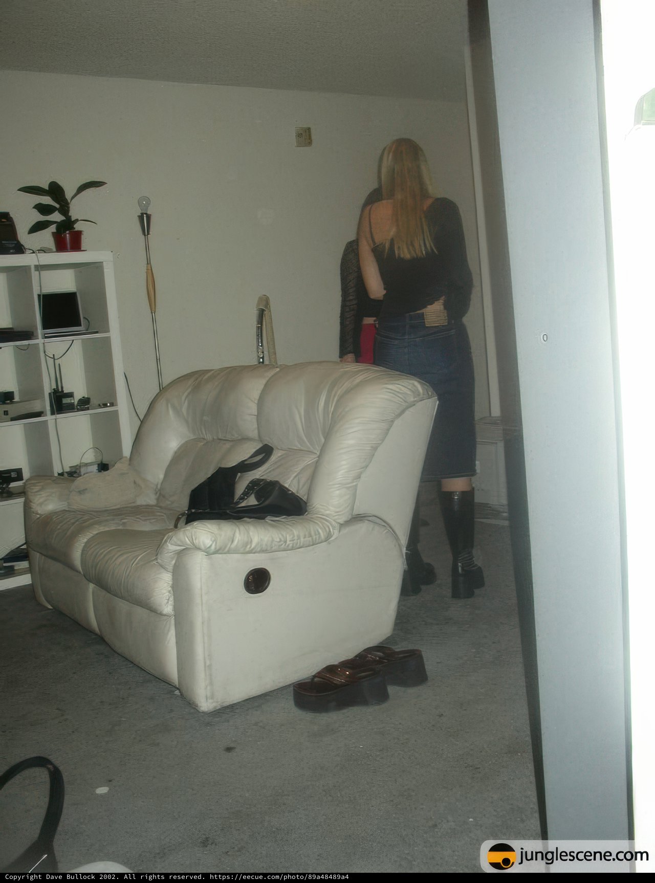 Relaxing in the Living Room