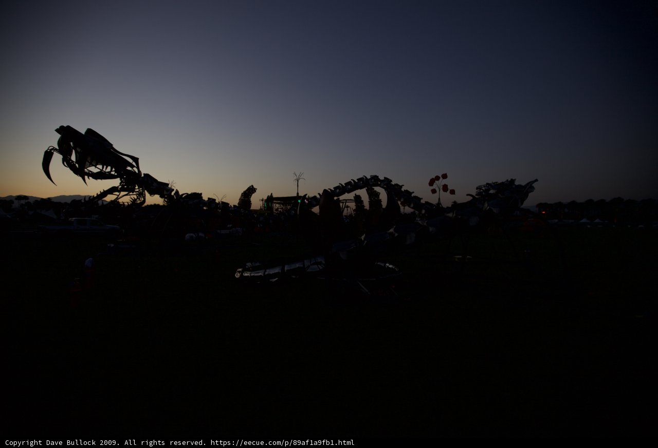 Dragon at Sunset