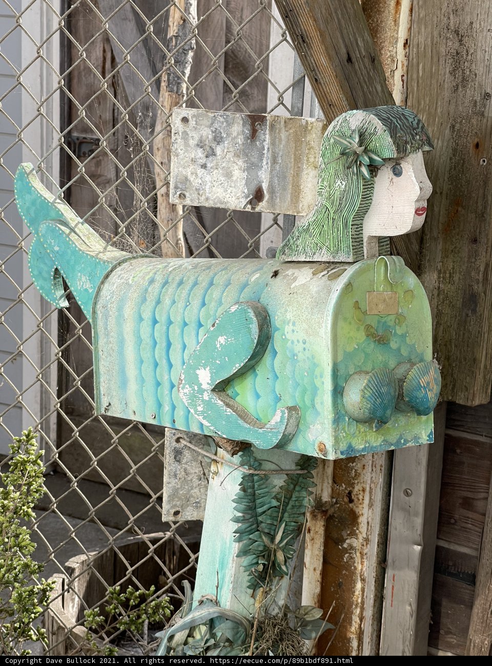 Mermaid Mailbox