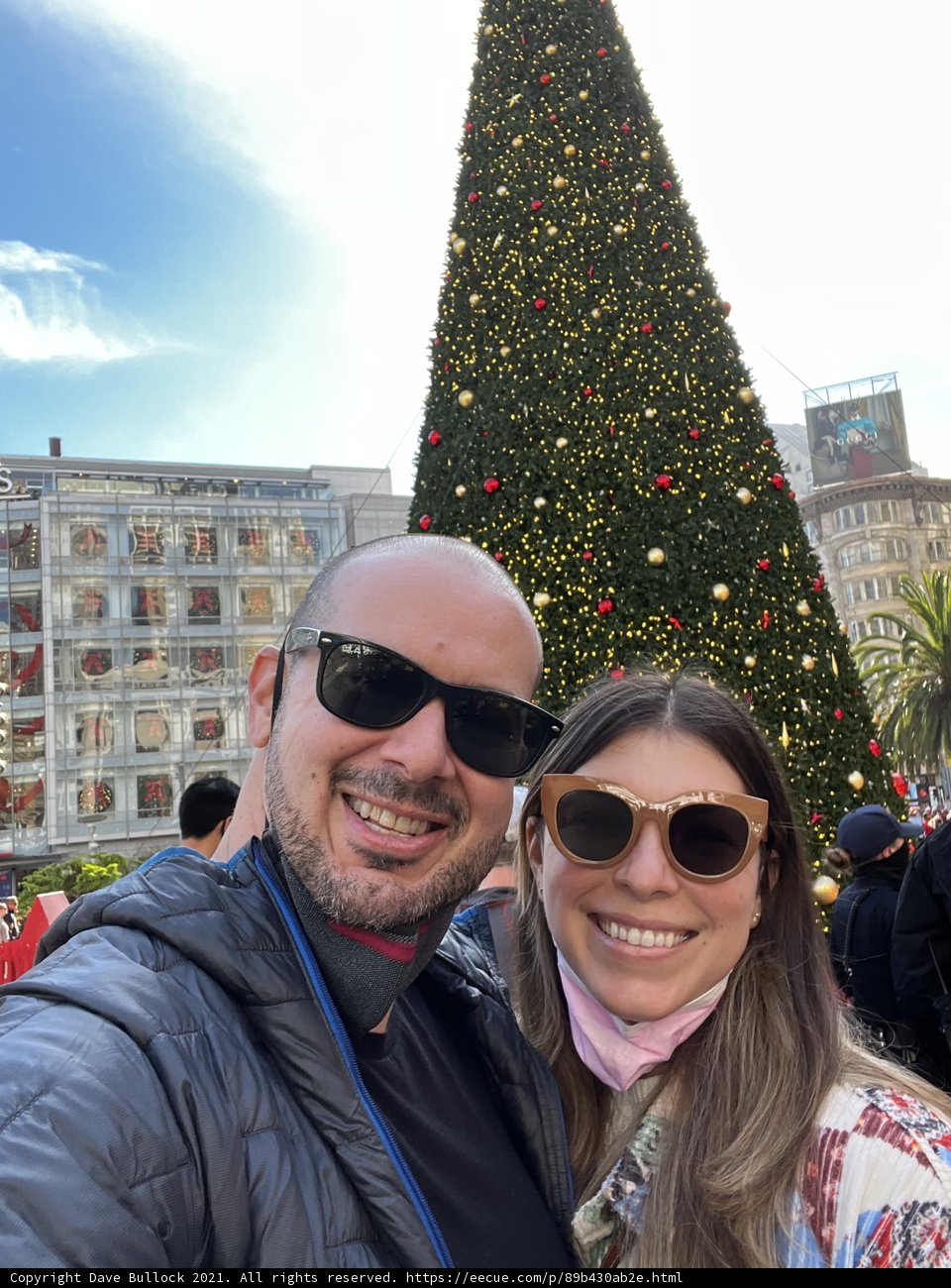 Festive Selfie in San Francisco