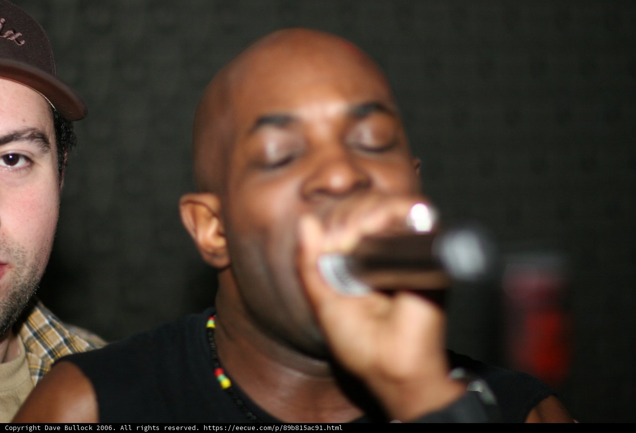Vocal Performance at Bass Rush 4 Year 2