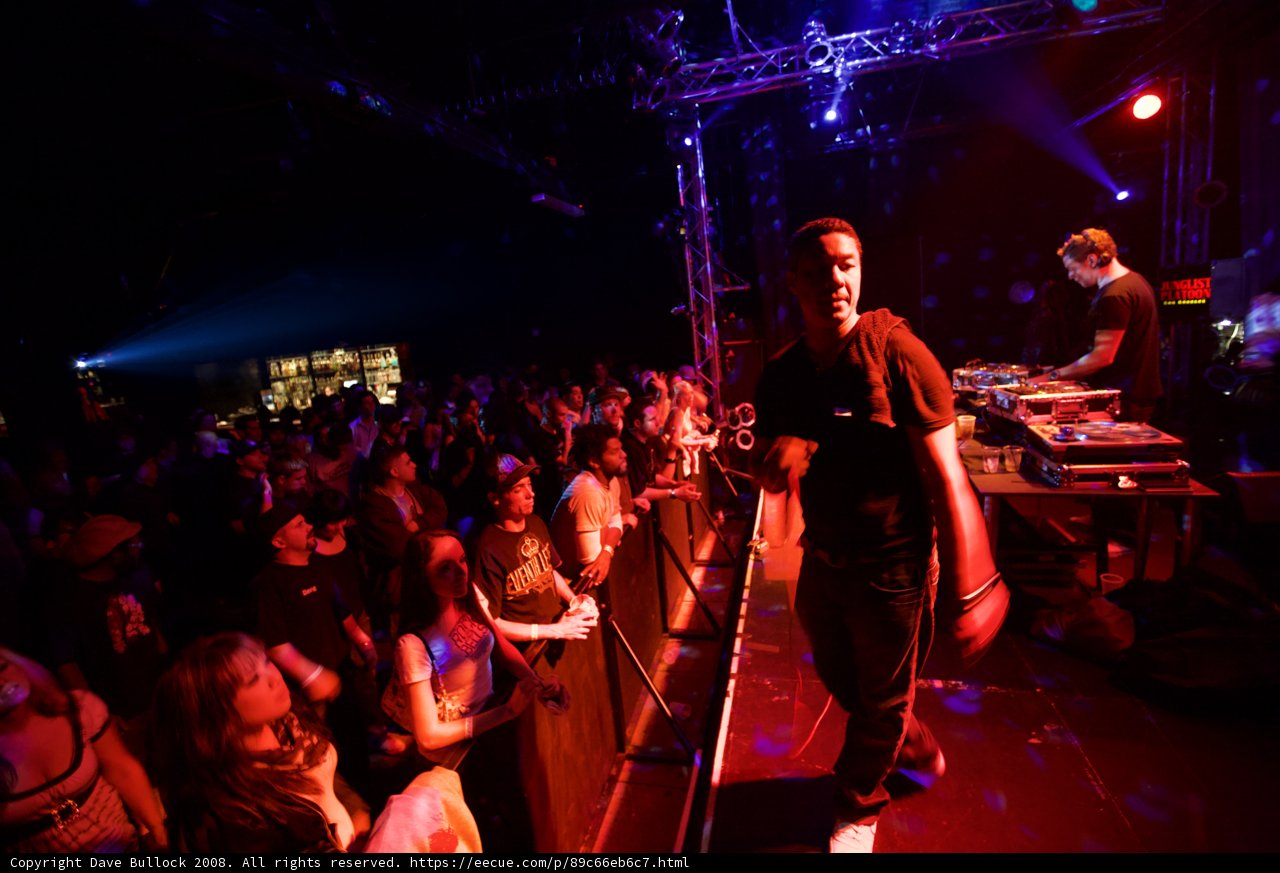 DJ Sets the Stage on Fire
