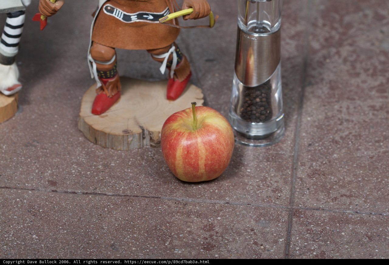 The Knife-Wielding Native American Statue
