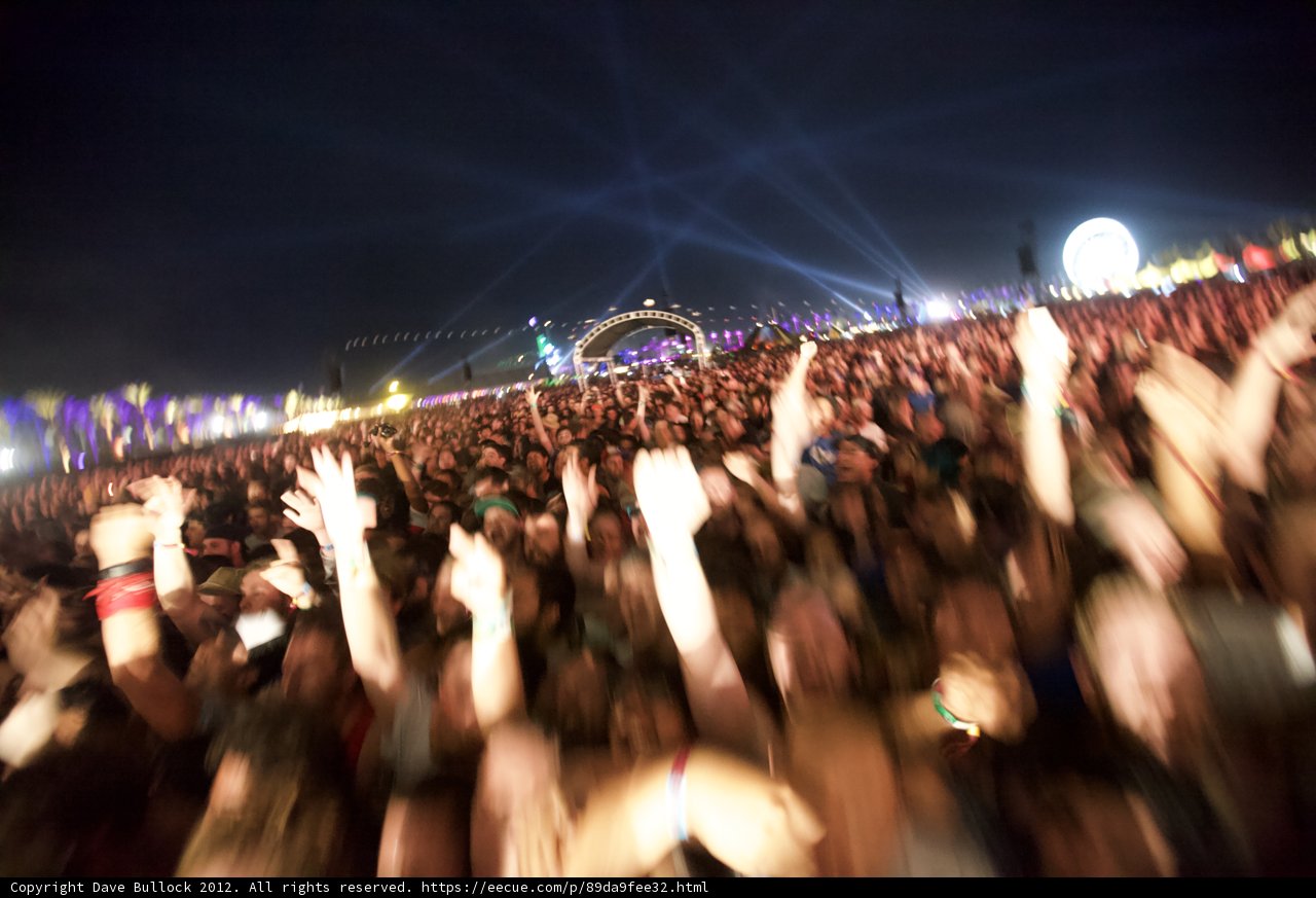 Electrifying Energy at Coachella Music Festival