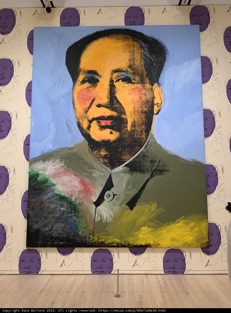 Mao Zedong on Canvas