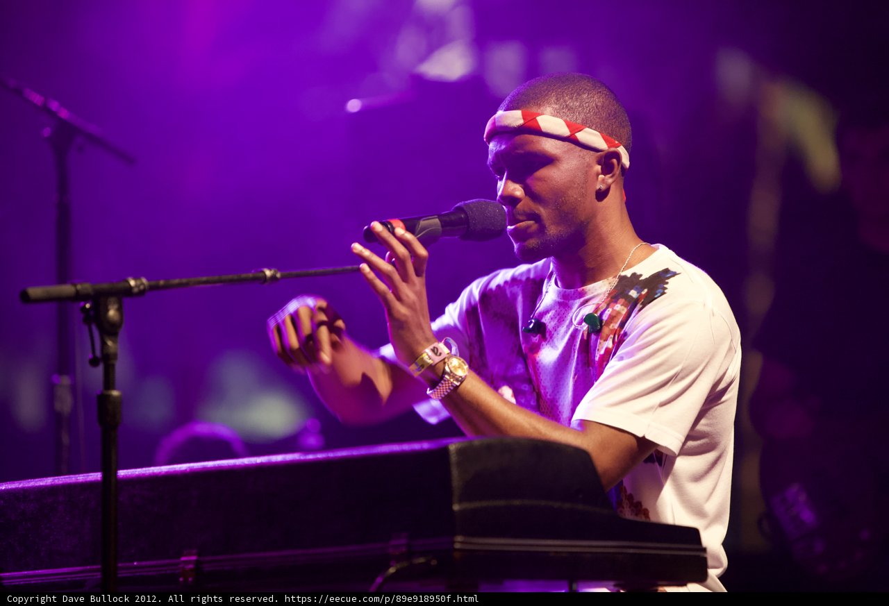Frank Ocean Rocks Coachella with Solo Keyboard Performance