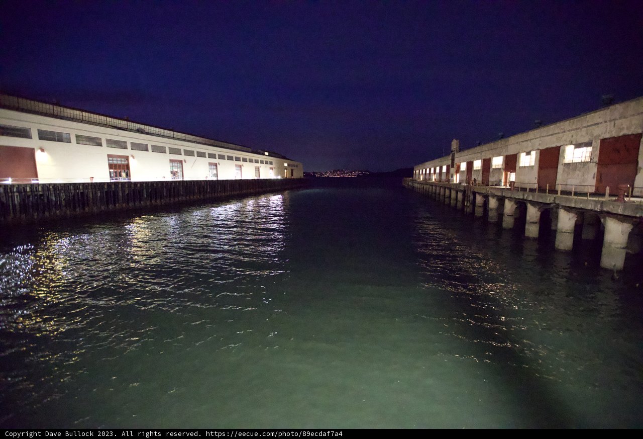 Enigmatic Night at Fort Mason Pier