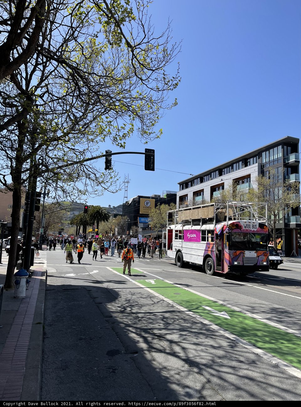 Bustling City Street
