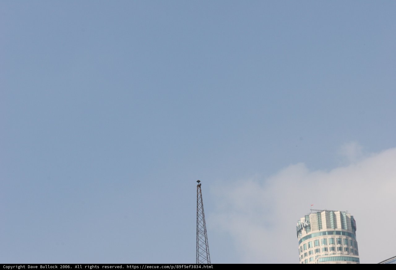 A Plane Soaring over the Metropolis