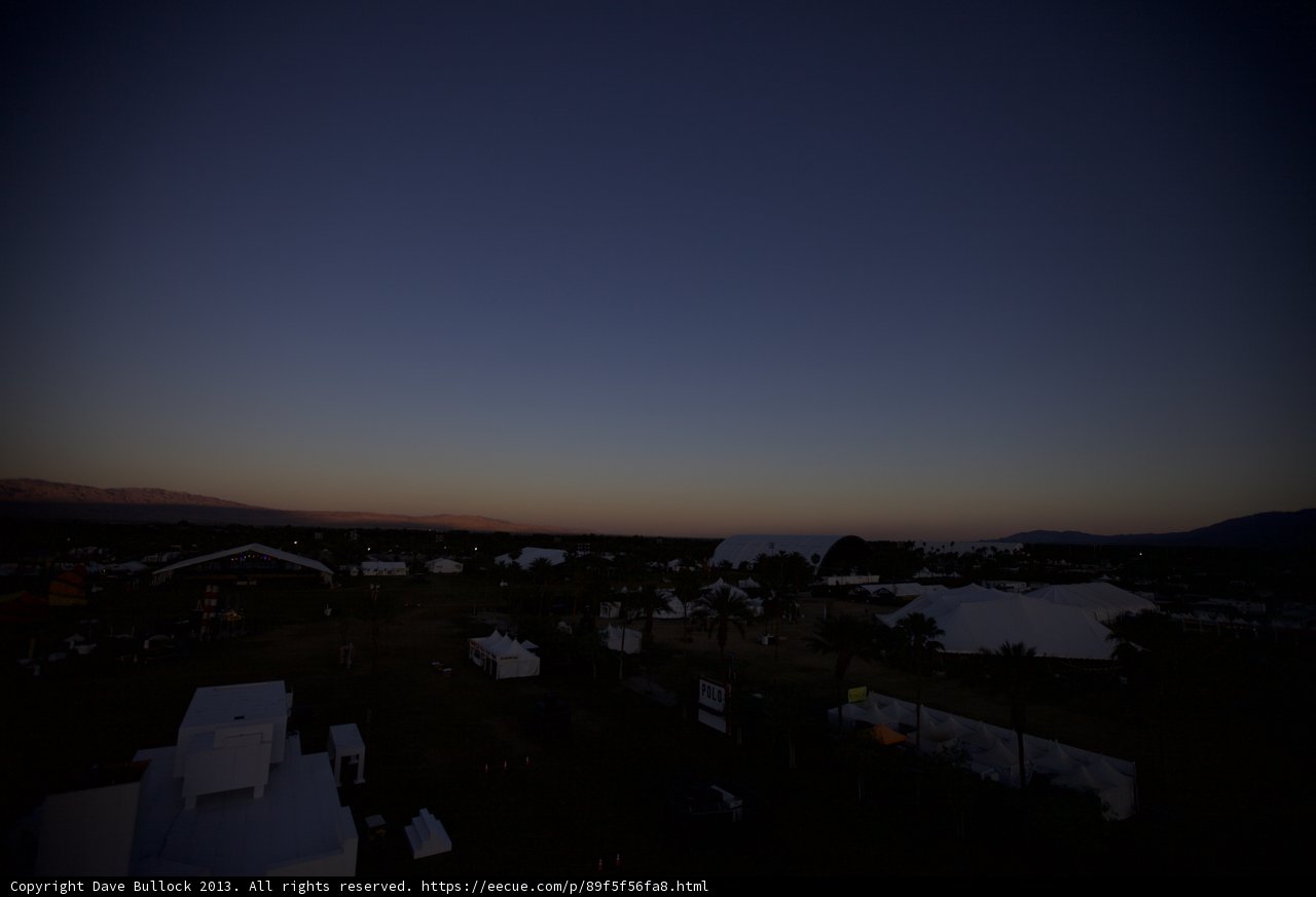 Sunset Magic at Coachella