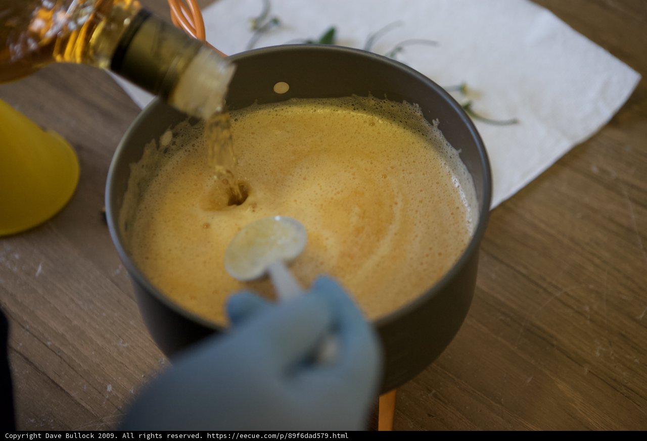 Habanero Rum Coffee Custard Dish
