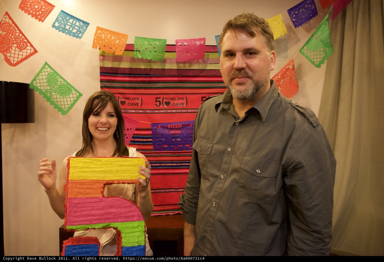 Penelope and Dave's Five-Year Anniversary Fiesta Celebration