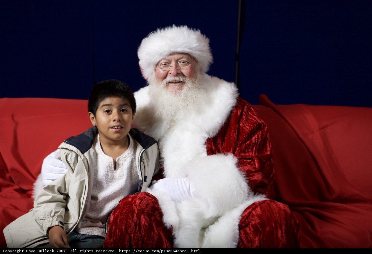 A Christmas Memory with Santa Claus