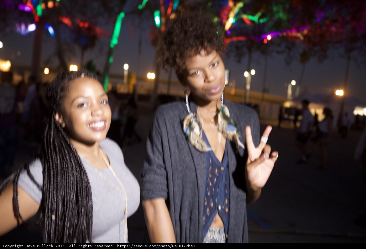 Peace Sign Festival Portrait