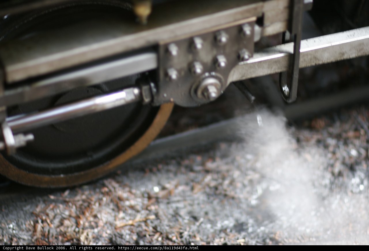 Smoke-Belching Train Engine