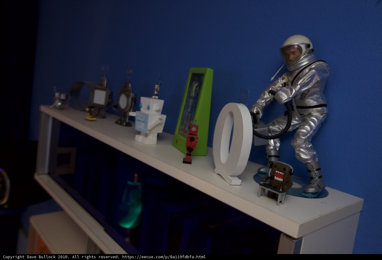 An Astronaut on the Shelf