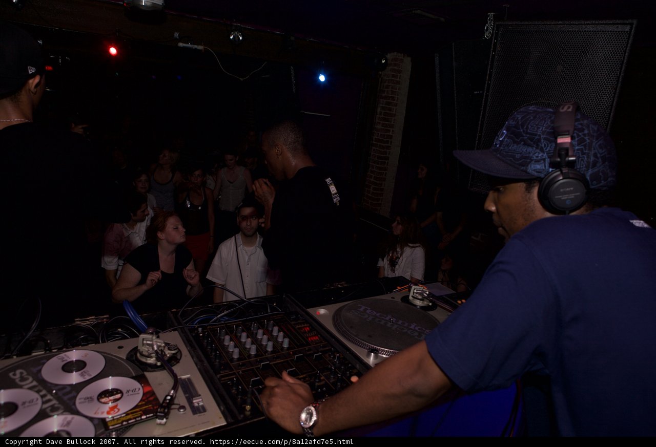 Grooving at the DJ Table