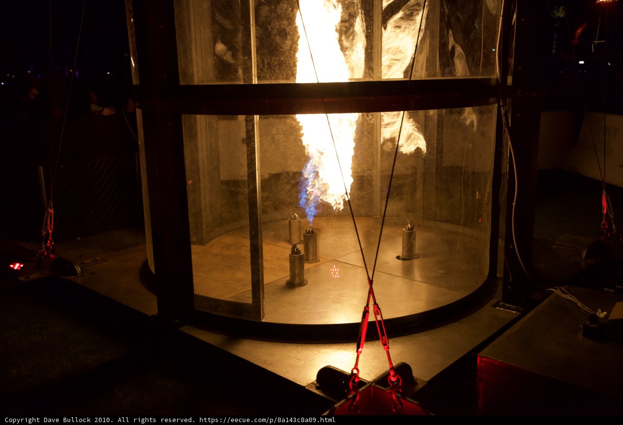 Encased in Flames