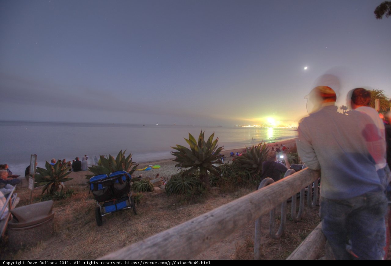 Summer Beach Sunset with Friends