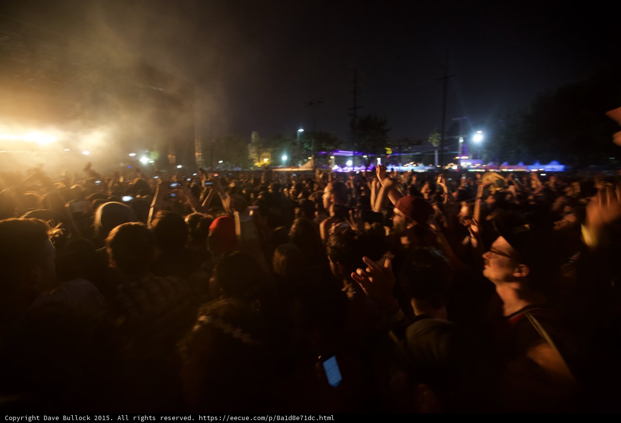 Crowd with Secondary Stage