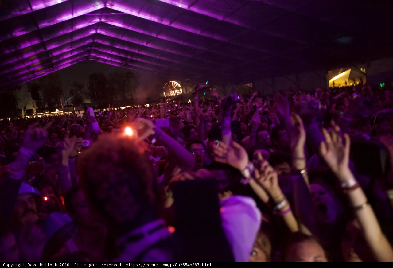 Urban Concertgoers Raise the Roof