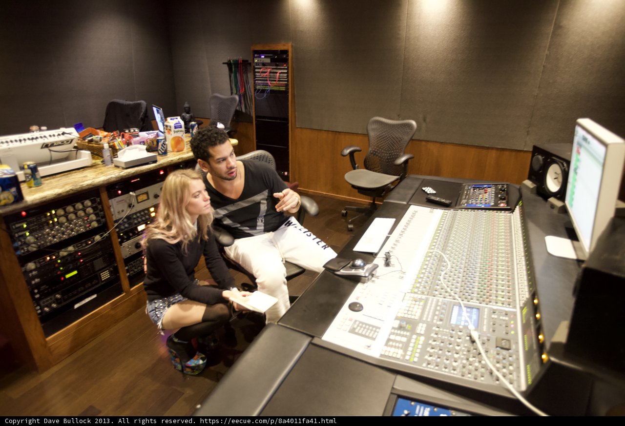 In the Studio with Marc and Anabel