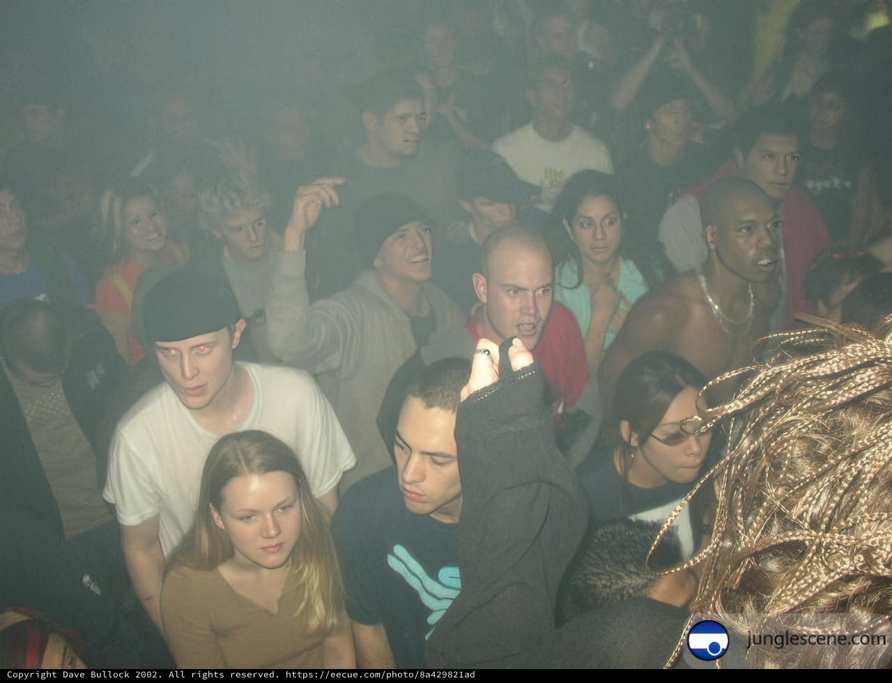 Nightclub Party with a Central Star