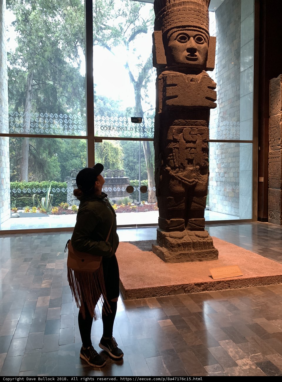The Woman and the Stone Statue