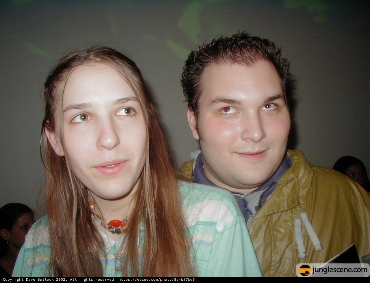 A Happy Couple in Urban Clothes