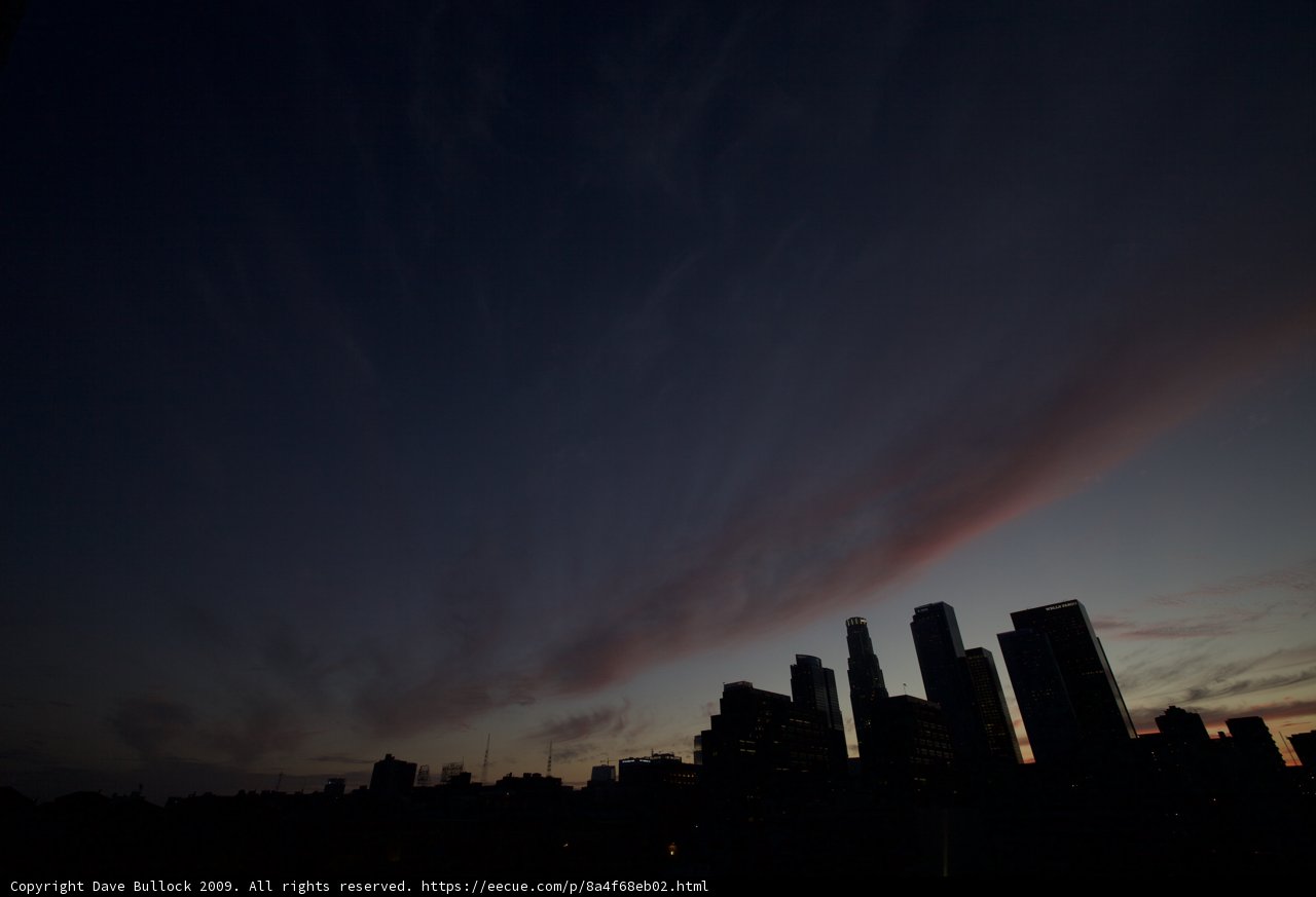 New York City Skyline at Sunset