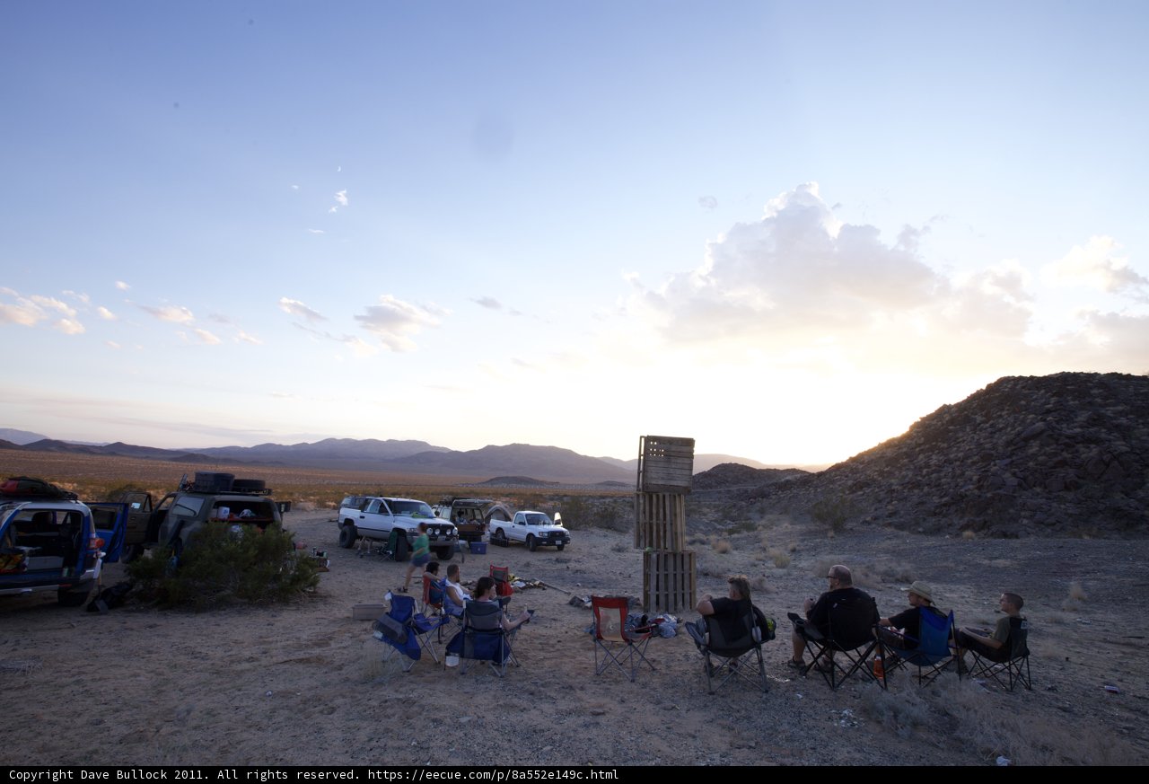 Desert Campfire Gathering