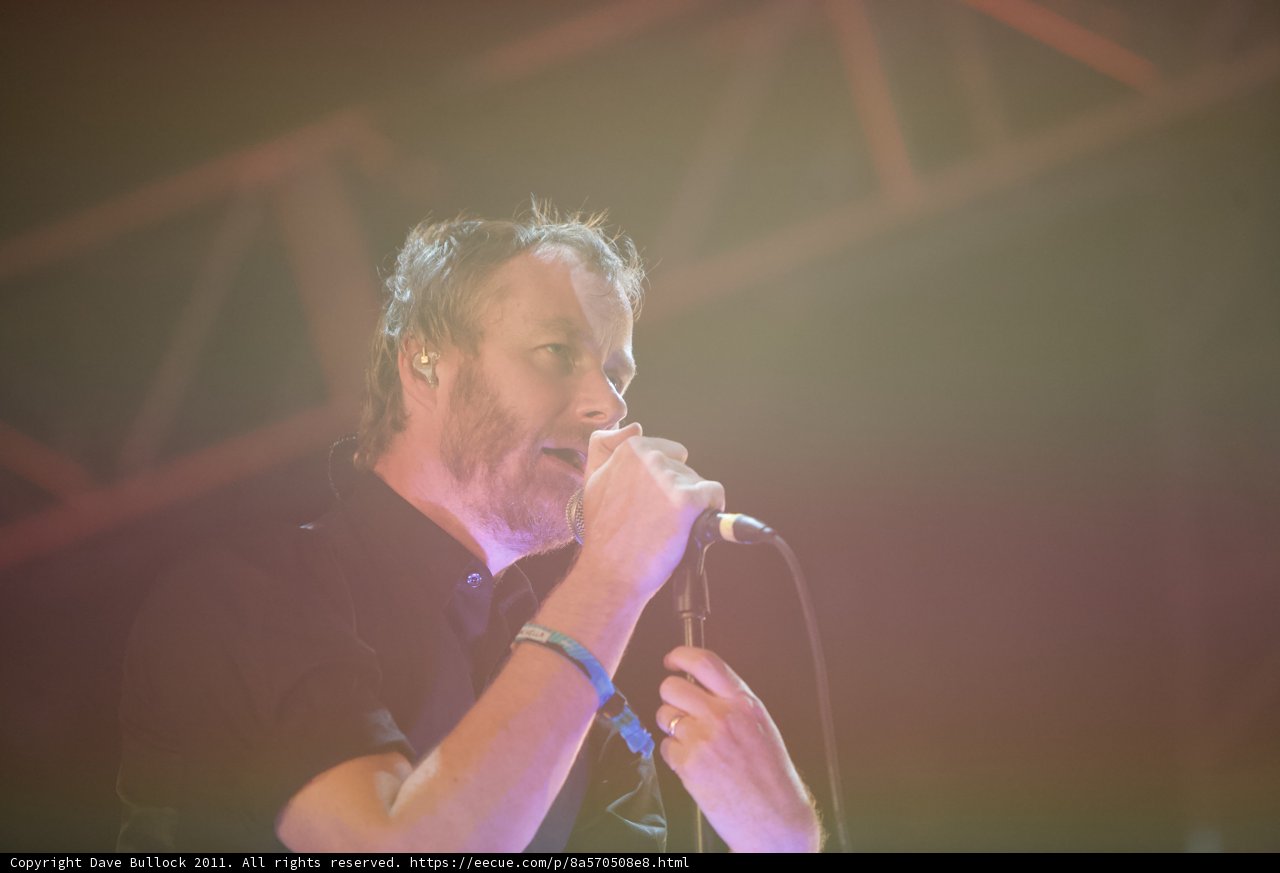 Matt Berninger rocks Coachella 2011