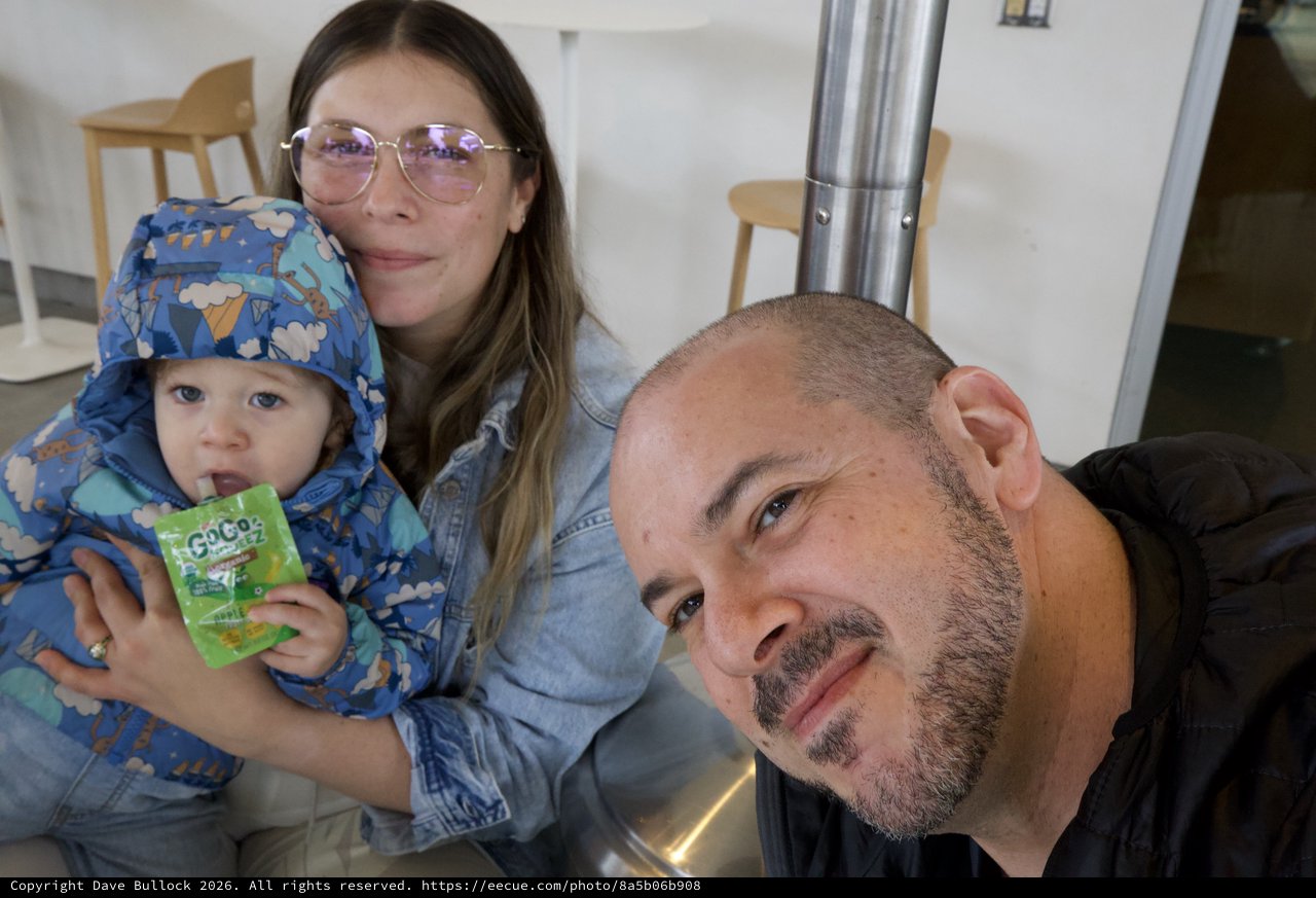 Family Selfie at Ashes and Diamonds Restaurant