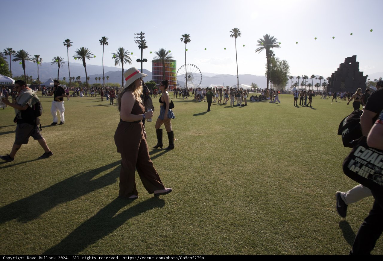 Vibrant Afternoon at Coachella 2024: Week 2
