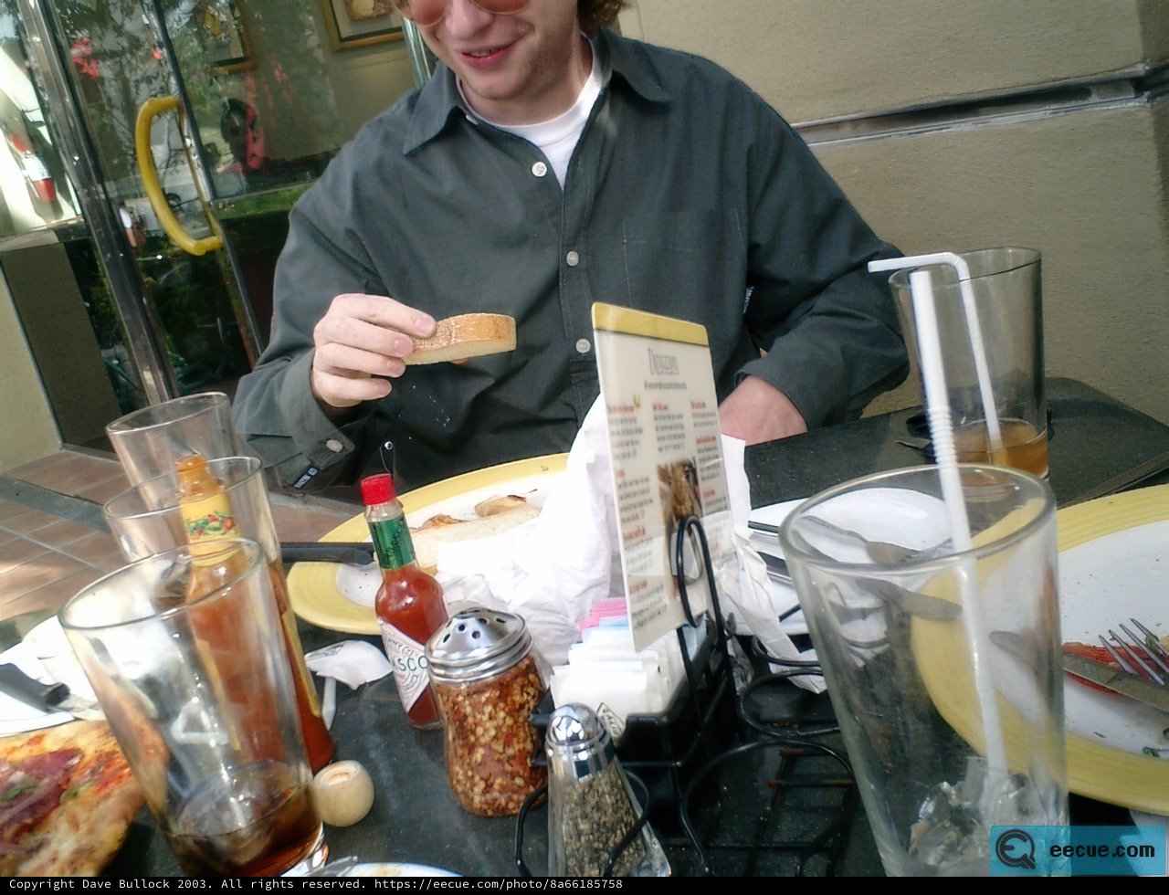 Lunch Break at the Cafe