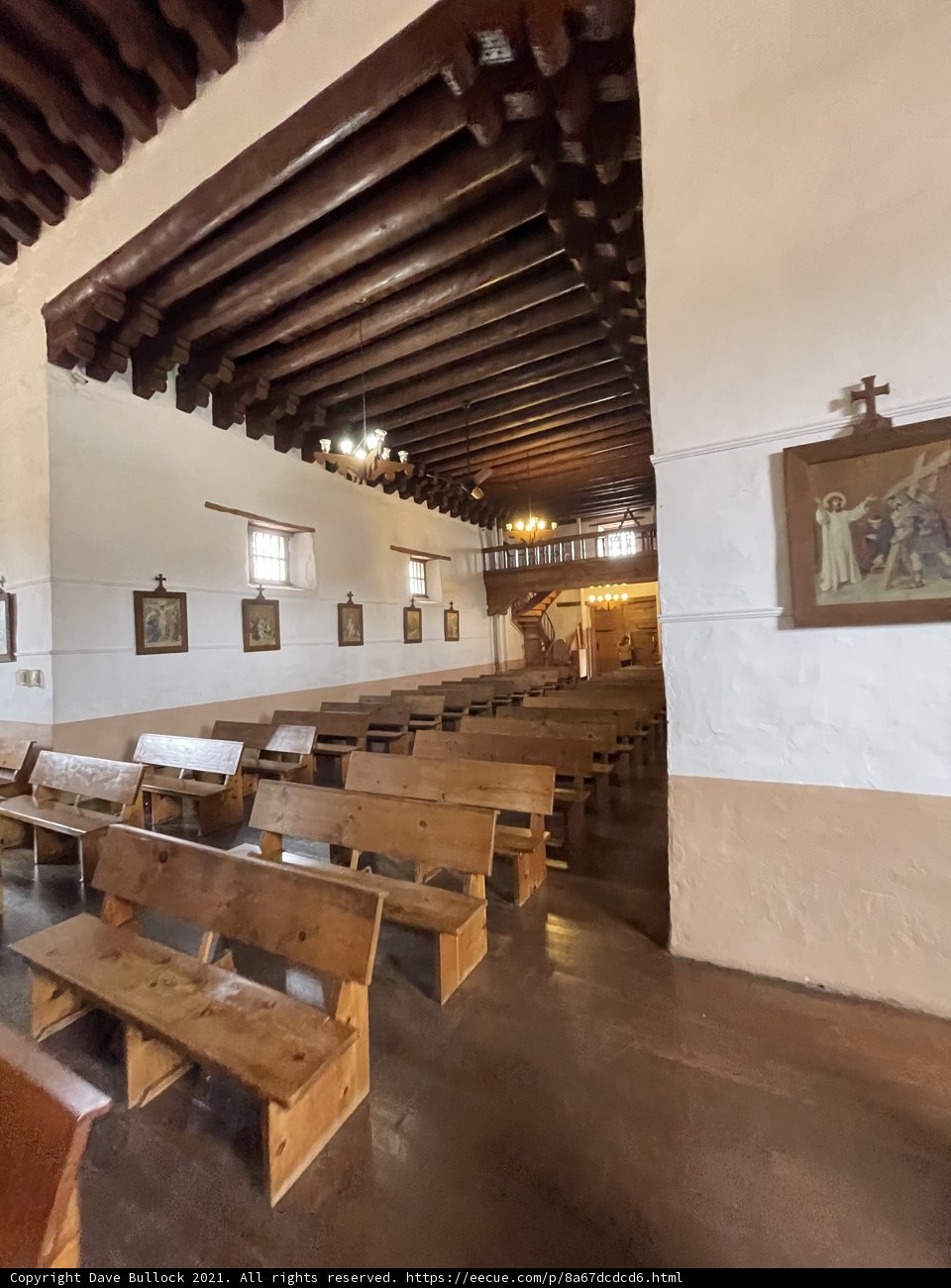 Serenity Inside the San Jose Mission Church