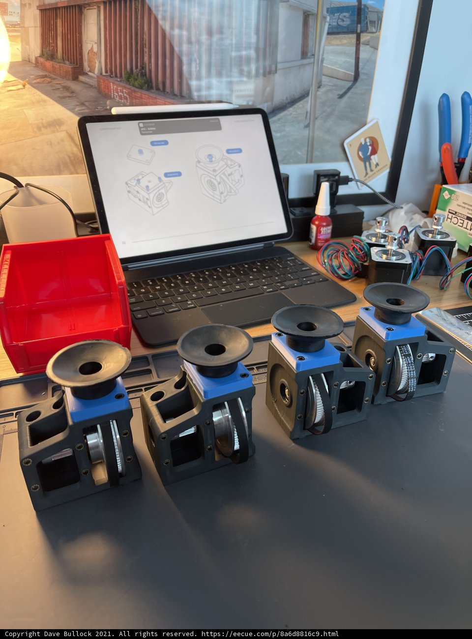 Motorized Laptop Setup