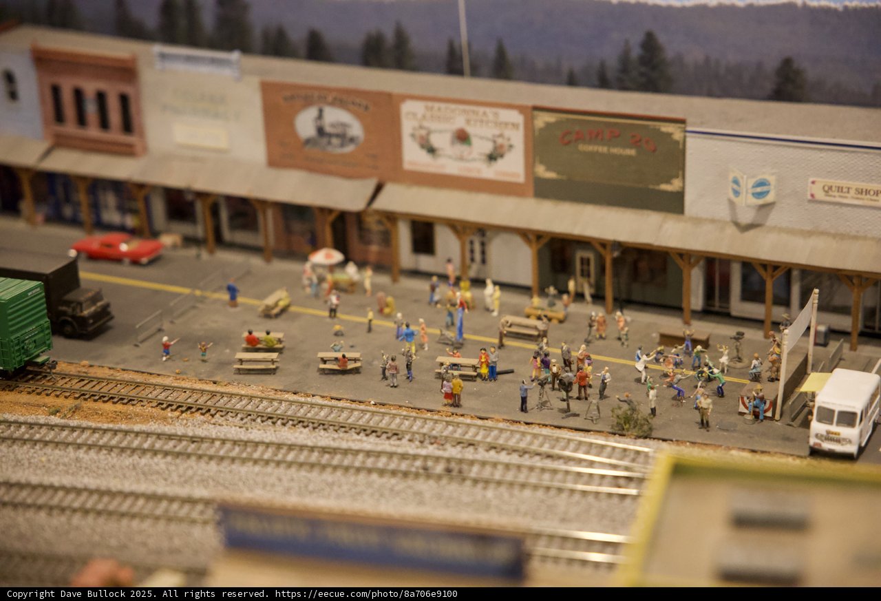 Miniature Day at the Station