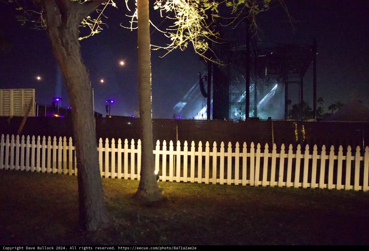 Nighttime Vibes at Coachella 2024