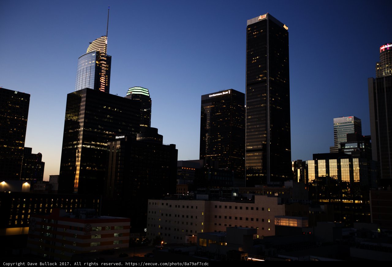 Cityscape at Dusk
