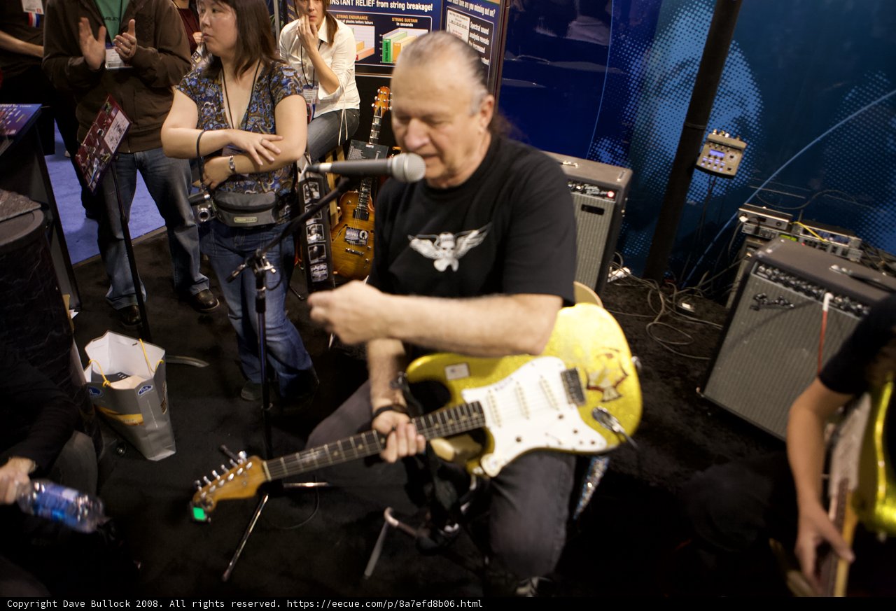 Dick Dale Shreds in Front of Eager Crowd