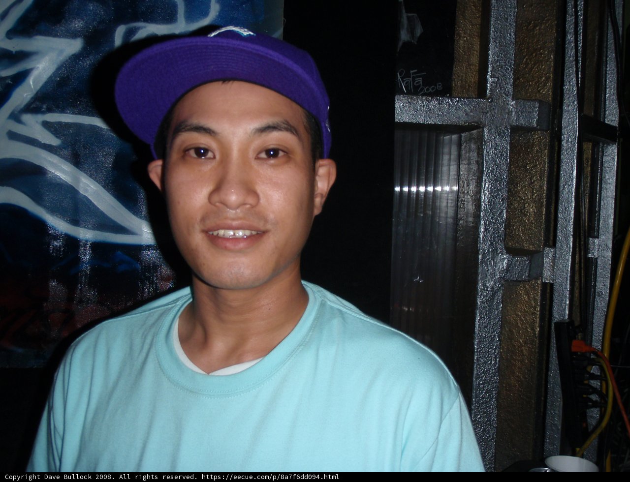 Purple Hat, Happy Smile