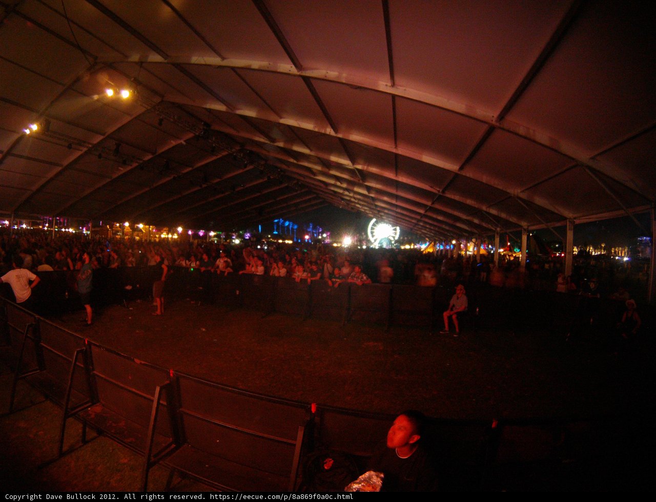 Crowd under the Big Top