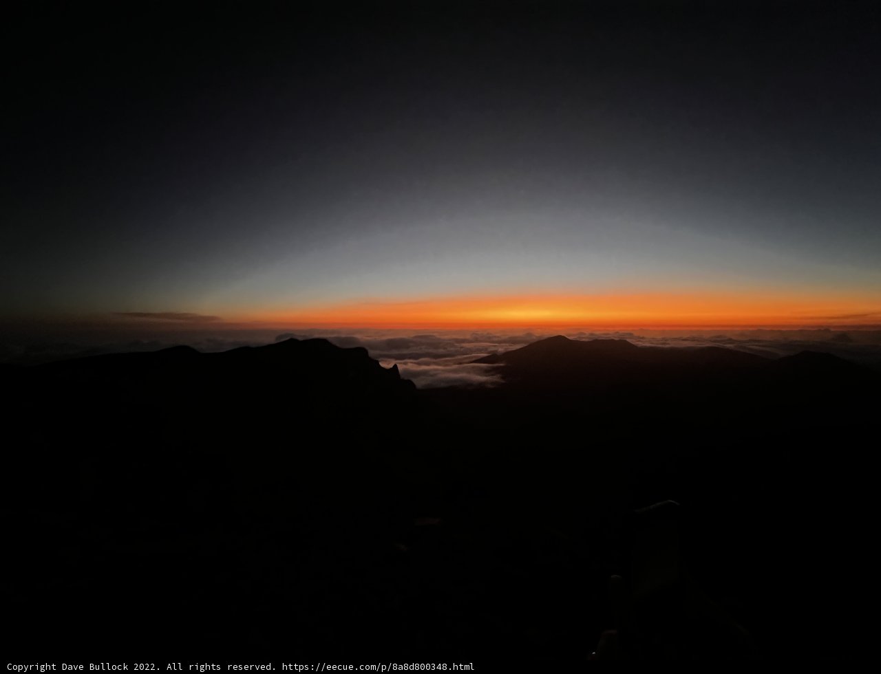 First Glimpse of Dawn