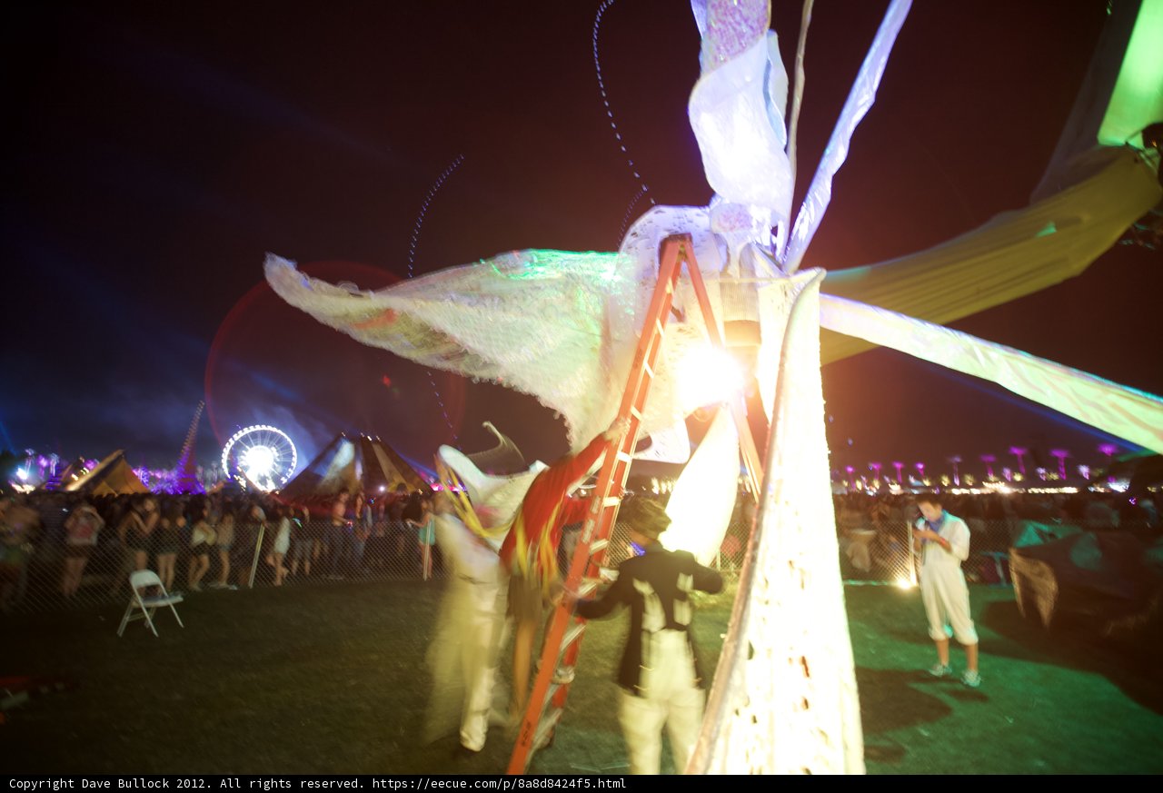 Illuminated Night at Coachella