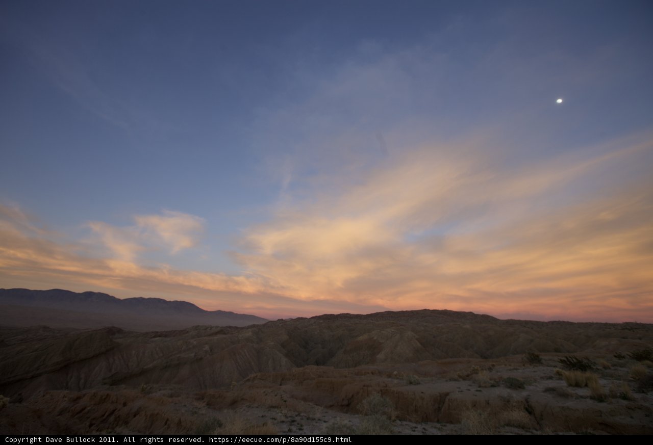 Desert Moonrise